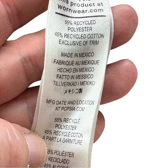 Patagonia Sweatshirt Earth Tone Stripe Design - Picture 7 of 8